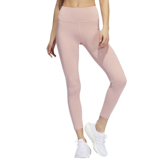 Adidas Optime 7/8 Training Legging, Women's Size L - Wonder Mauve Pink